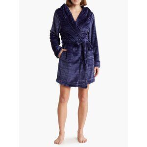 Honeydew Intimates NWT Cuddle Puddle Plush Hooded Twilight Robe. Size S/M